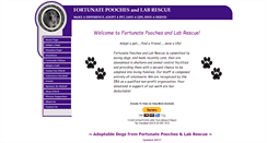 Desktop Screenshot of fortunatelabrescue.org